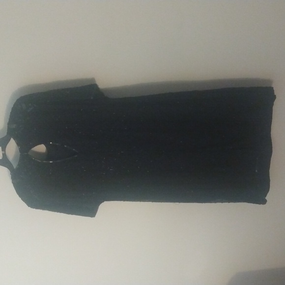 Pretty black sequin dress Size 22-24.  "Designs" by Lane Bryant - Picture 6 of 11